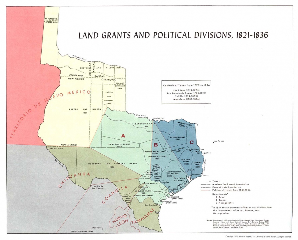 Texas Historical Maps - Perry-Castañeda Map Collection - Ut Library - Republic Of Texas Map 1845