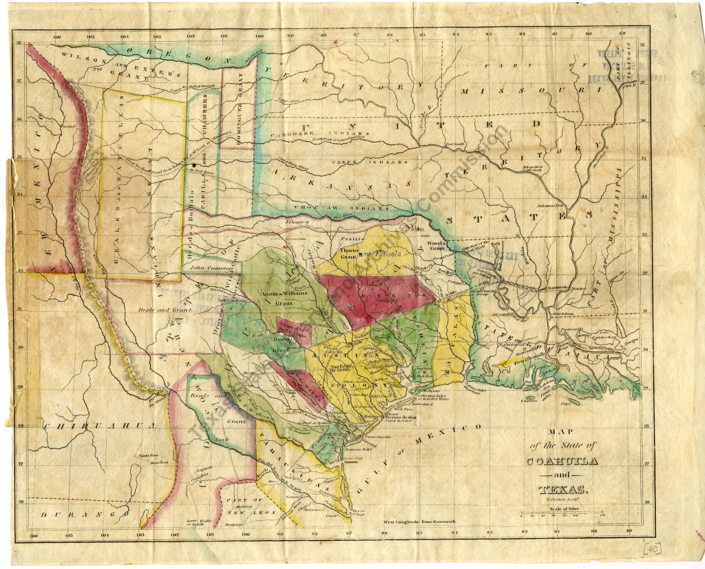 Texas History - Austin And Texas History - Information Guides At - Stephen F Austin Map Of Texas