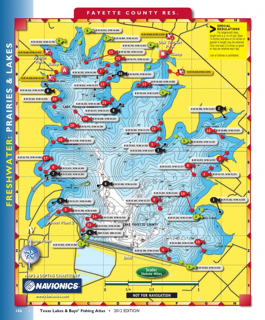 Texas Lakes And Bays Part 2 - Texas Fishing Hot Spots Maps