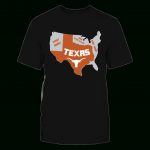 Texas Longhorns   Texas Map | T Shirts | Texas Longhorns, Digital   Texas Not Texas Map T Shirt