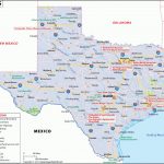 Texas Map | Map Of Texas (Tx) | Map Of Cities In Texas, Us   Johnson City Texas Map
