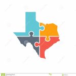Texas Map Puzzle Logo Illustration Illustration Stock   Illustration   Texas Map Puzzle