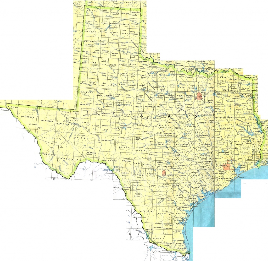 Texas Maps - Perry-Castañeda Map Collection - Ut Library Online - Map Of Texas Coastline Cities