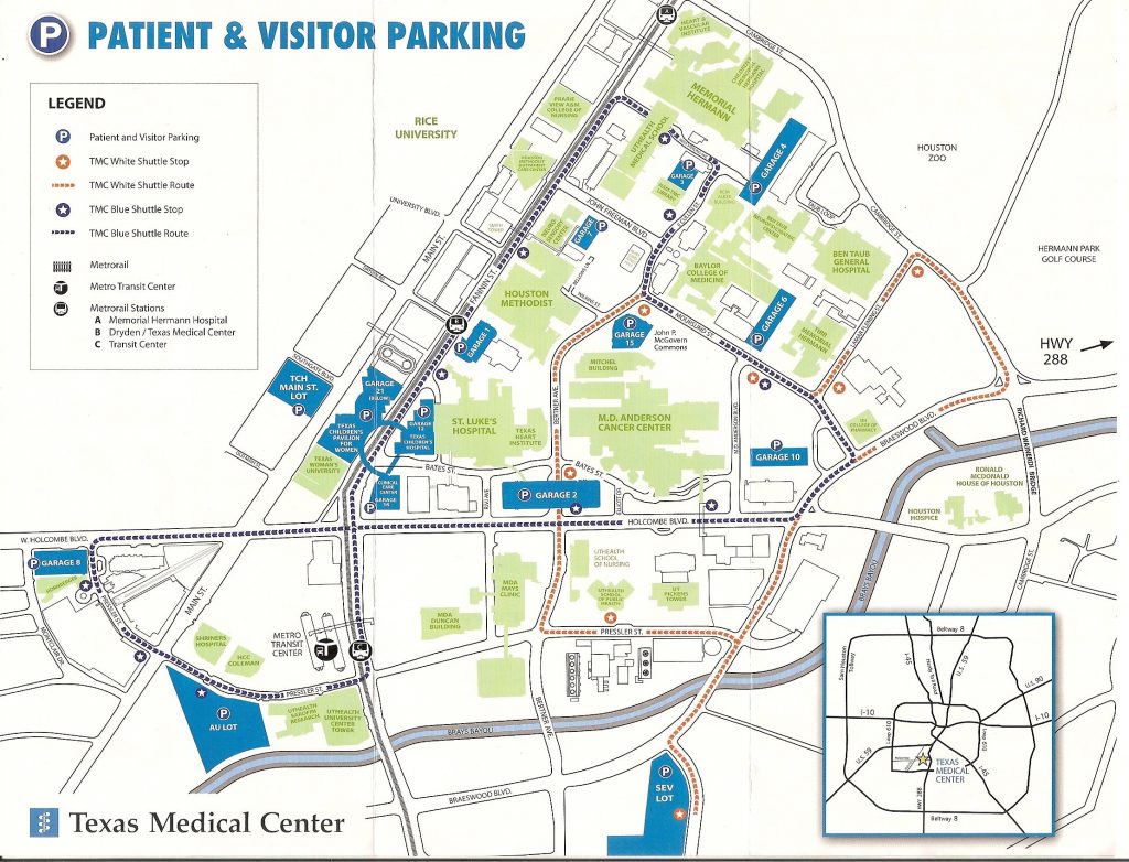 Texas Medical Center Map | Map 2018 - Texas Medical Center Map ...