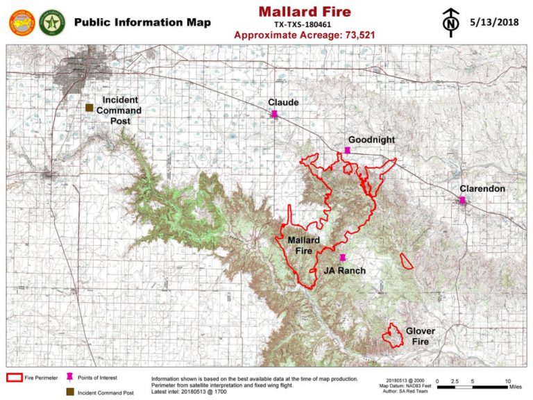 Texas Panhandle Wildfire Burns 74,000Acres Drovers Texas Fire Map