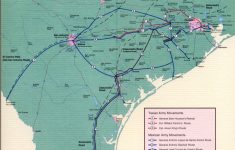 Texas Revolution Maps - Texas Map 1836