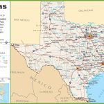 Texas Road Map Printable | Sitedesignco   Texas Road Map 2018