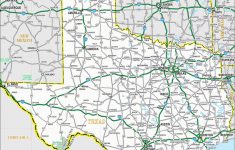 Texas Road Map - Roads Of Texas Map Book