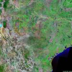 Texas Satellite Images   Landsat Color Image   Aerial Map Of Texas