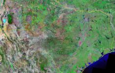 Texas Satellite Images - Landsat Color Image - Aerial Map Of Texas