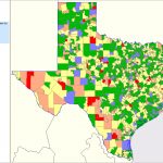 Texas School District Performance Analysis   Texas School District Map