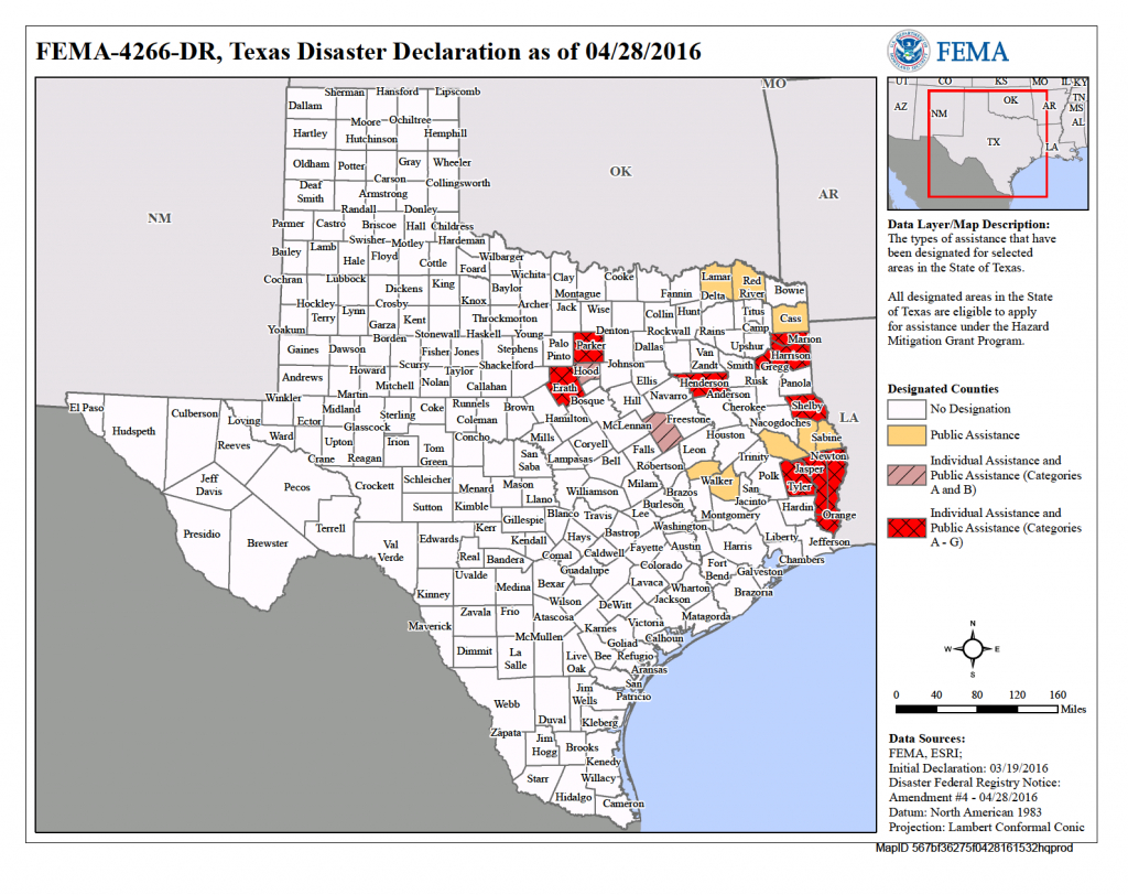 Texas Severe Storms, Tornadoes, And Flooding (Dr-4266) | Fema.gov - Orange County Texas Flood Zone Map
