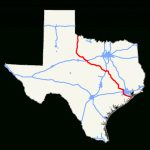 Texas State Highway 6   Wikipedia   Map Of Texas Highways And Interstates