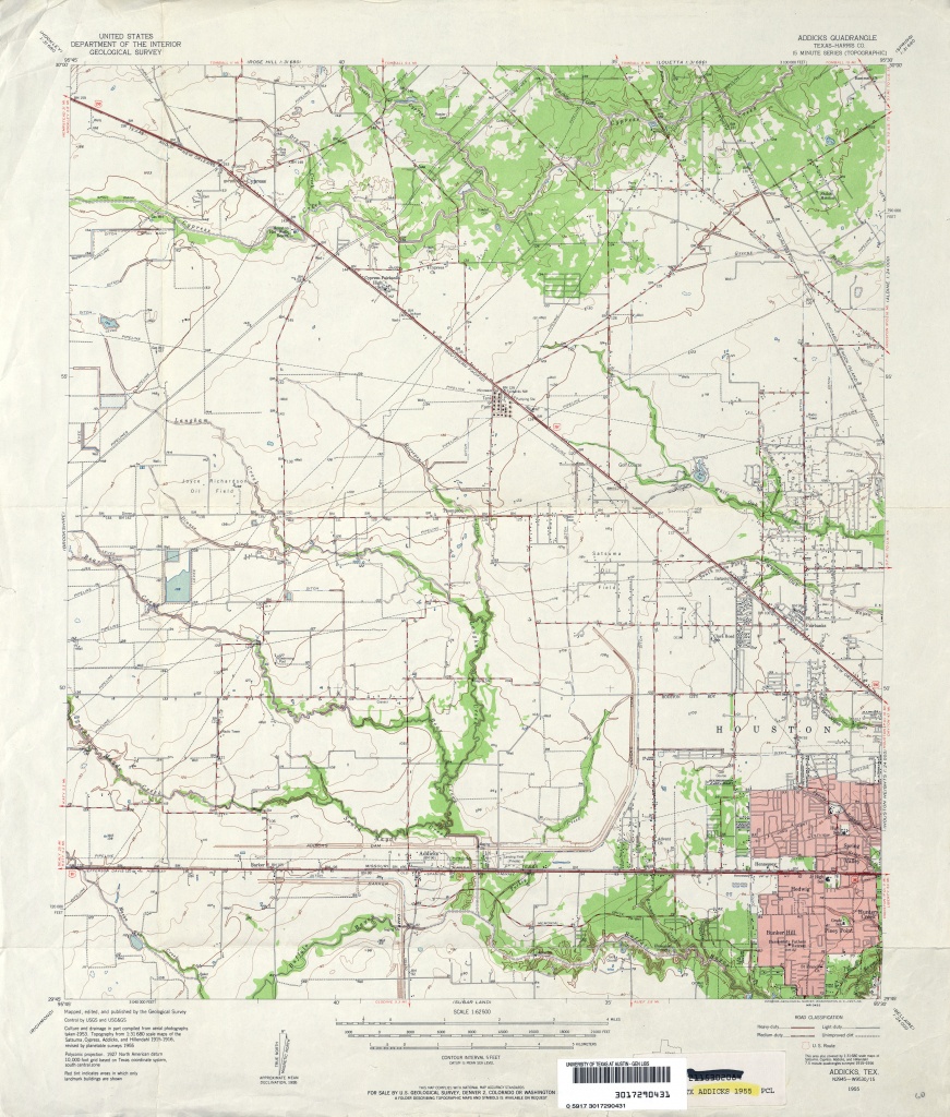Texas Topographic Maps - Perry-Castañeda Map Collection - Ut Library - Jefferson County Texas Elevation Map