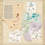Texas Wine Country Map  Texas Has Eight Officially Recognized   Texas Wine Country Map