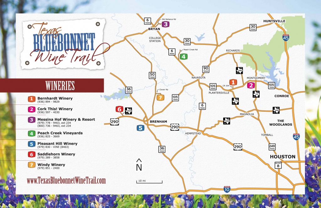 Texas Winery Map | Business Ideas 2013 - North Texas Wine Trail Map