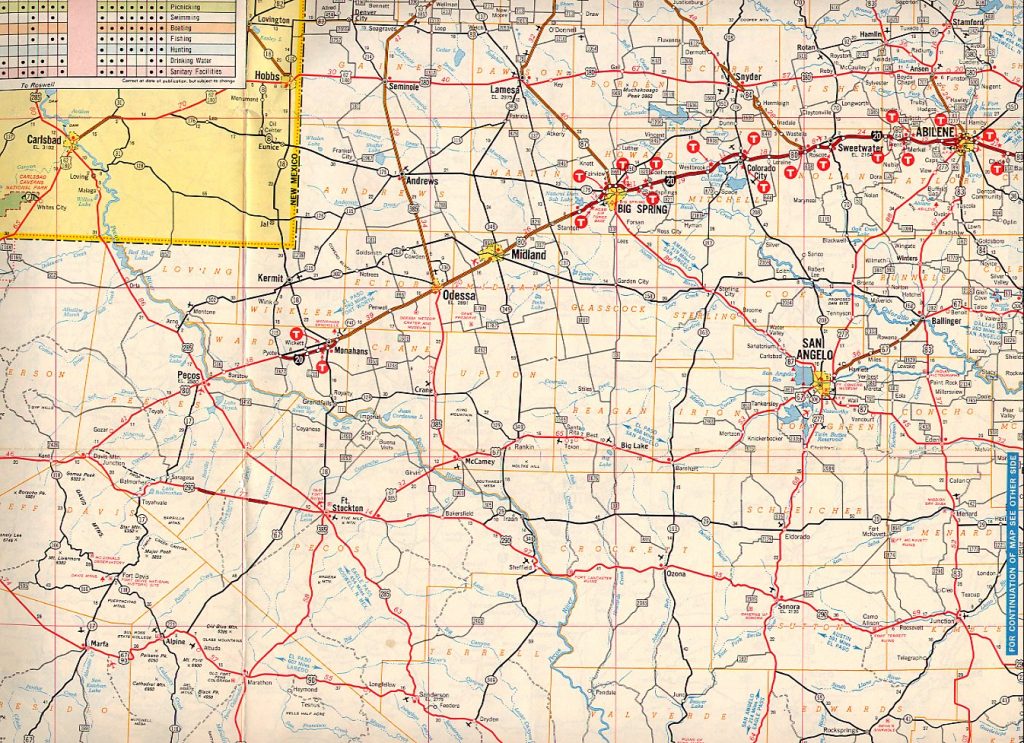 Map Of The Texas Panhandle - World Map