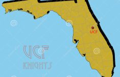 The 3D Map Of The University Of Central Florida ( Stock Vector - Map Of Central Florida