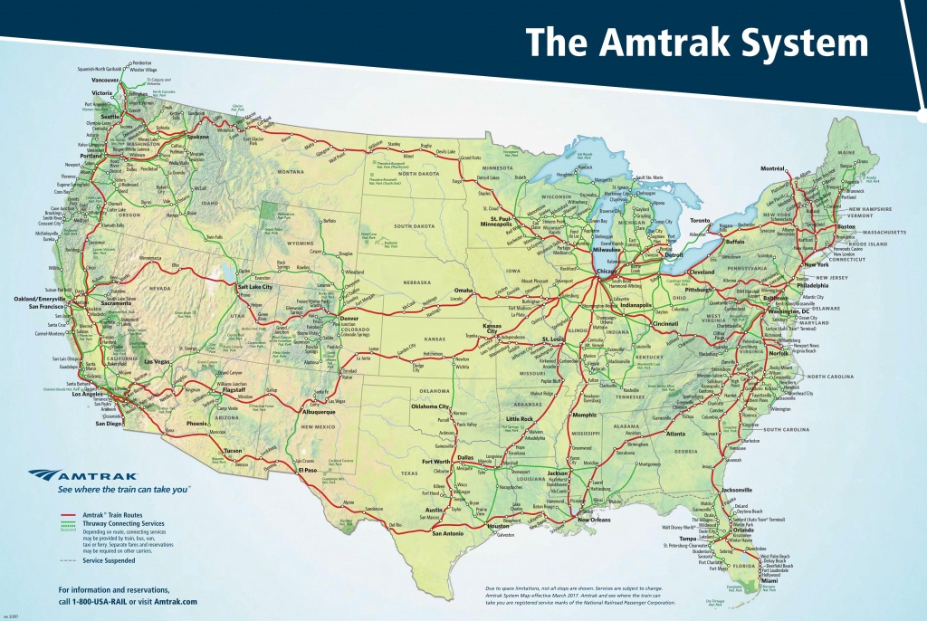 The Amtrak System Map : Mapporn - Amtrak Florida Map