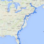 The Best Ever East Coast Road Trip Itinerary | Vacances | Idée   Florida Road Trip Trip Planner Map