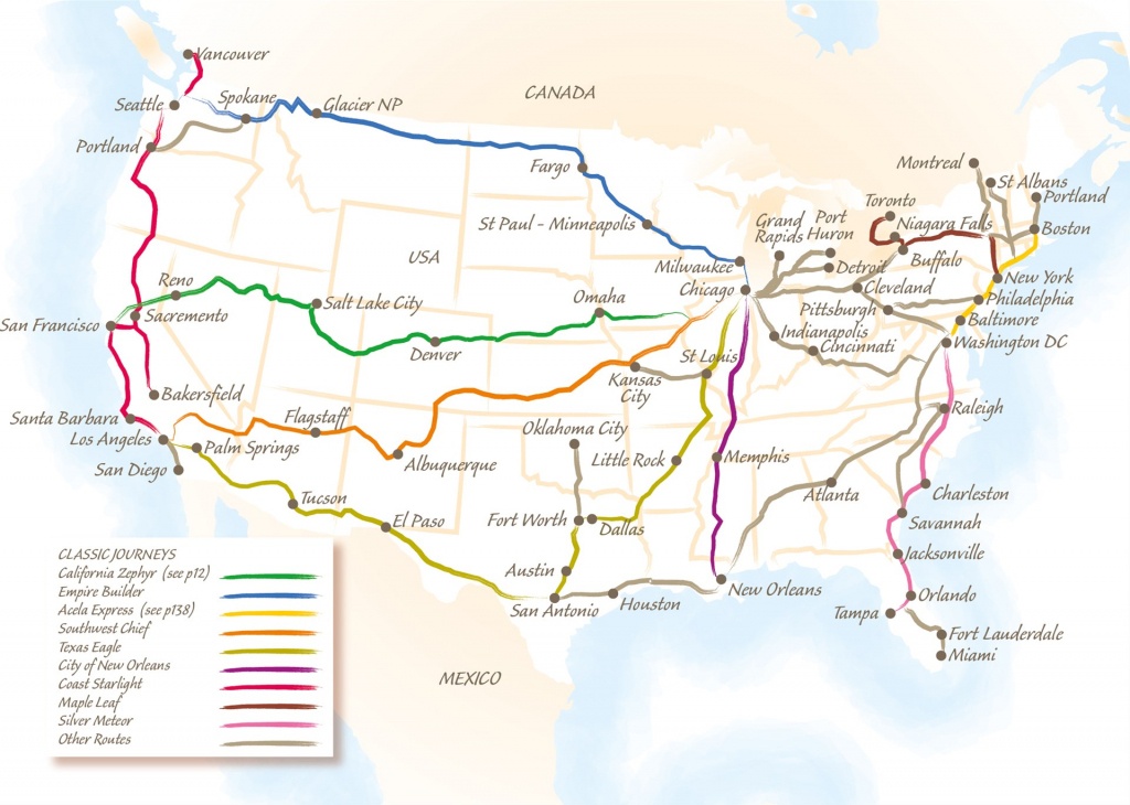 Amtrak California Zephyr Map Printable Maps