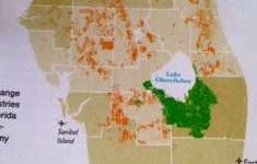 The Future Of Oranges, Sugarcane, And Drainage Gates, National - Where Are Oranges Grown In Florida Map
