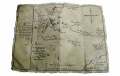 The Hobbit 16" Art Print: Thorin's Map | At Mighty Ape Australia - Thror's Map Printable