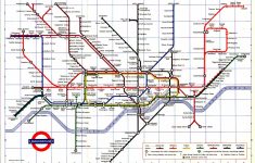 The London Tube Map Archive - London Underground Map Printable A4