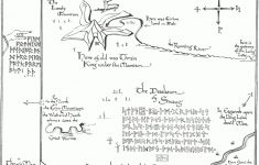 The Medieval In Middle-Earth: Thror's Map « Dutch Anglo-Saxonist - Thror&amp;#039;s Map Printable