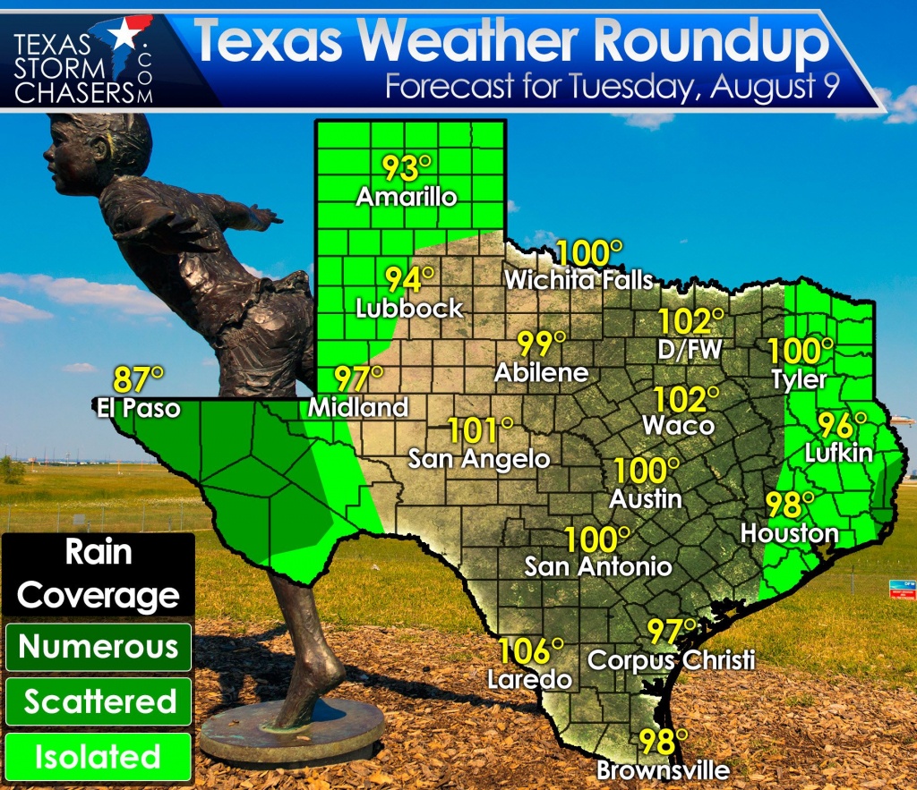 The Monsoon Is Bringing Welcome Rains To Far West Texas And Parts Of - West Texas Weather Map