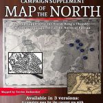 The North Campaign Map   Dungeon Masters Guild | Dungeon Masters Guild   Storm King&#039;s Thunder Printable Maps