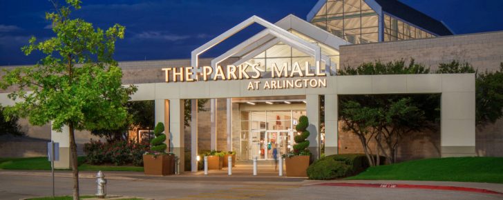Map Of The Parks Mall In Arlington Texas