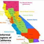 The Regionalization Of California, Part 1   Northwest California Map