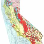 The San Andreas Fault In California   California Geological Survey Maps