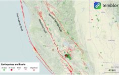 The San Andreas' Sister Faults In Northern California | Temblor - California Fault Lines Map