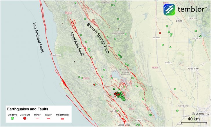 The San Andreas' Sister Faults In Northern California | Temblor ...