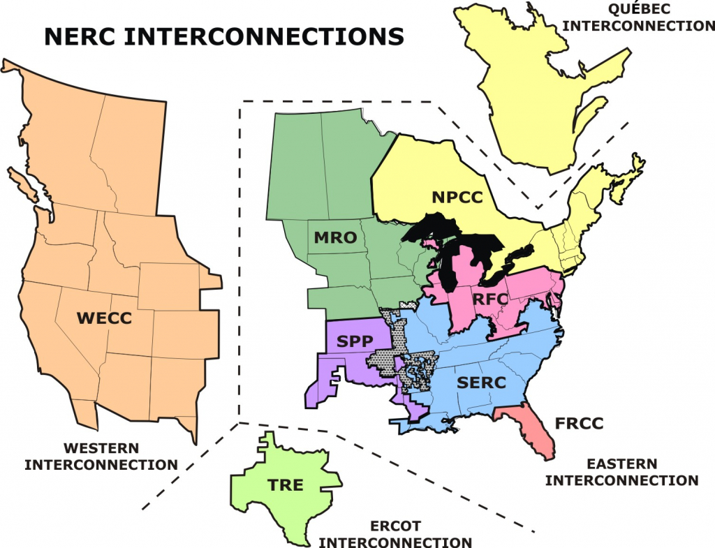 The U.s. Electricity System In 15 Maps - Sparklibrary - Electric Transmission Lines Map Texas