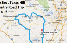 The Ultimate Texas Hill Country Road Trip - Texas Hill Country Map
