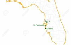The Vector Map Of The University Of South Florida Usf Three - Tampa St Petersburg Map Florida