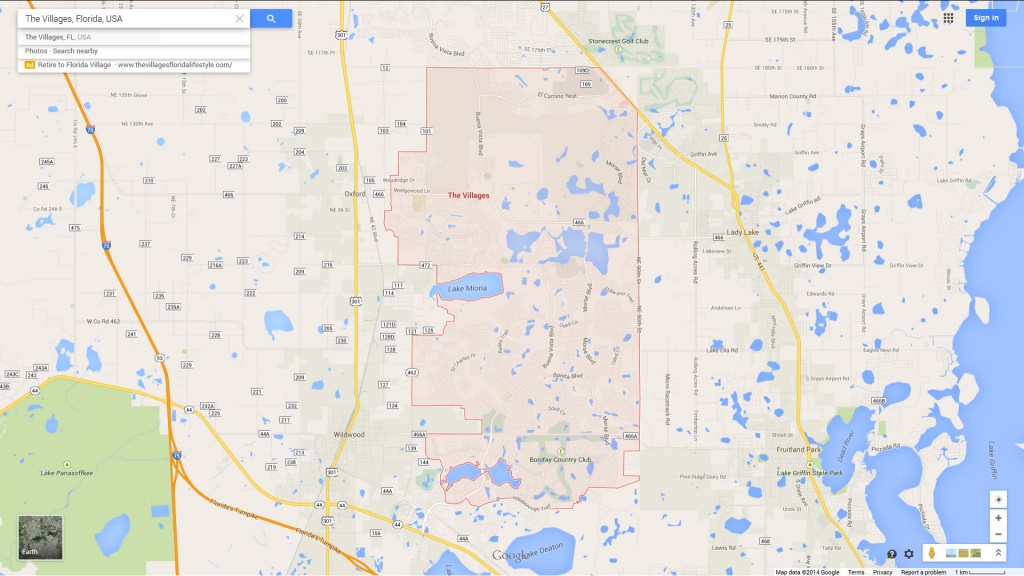 The Villages Florida Map - The Villages Florida Map
