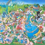 Theme Park Brochures Sea World Orlando   Theme Park Brochures   Printable Map Of Sea World Orlando