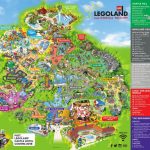 Theme Park Brochures Six Flags Great America In California S Map At   California&#039;s Great America Map 2018