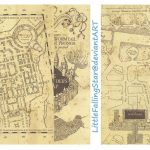 This Is A Copy Of The Marauders Map, 36 Scans Stitched Together In   Marauder&#039;s Map Replica Printable