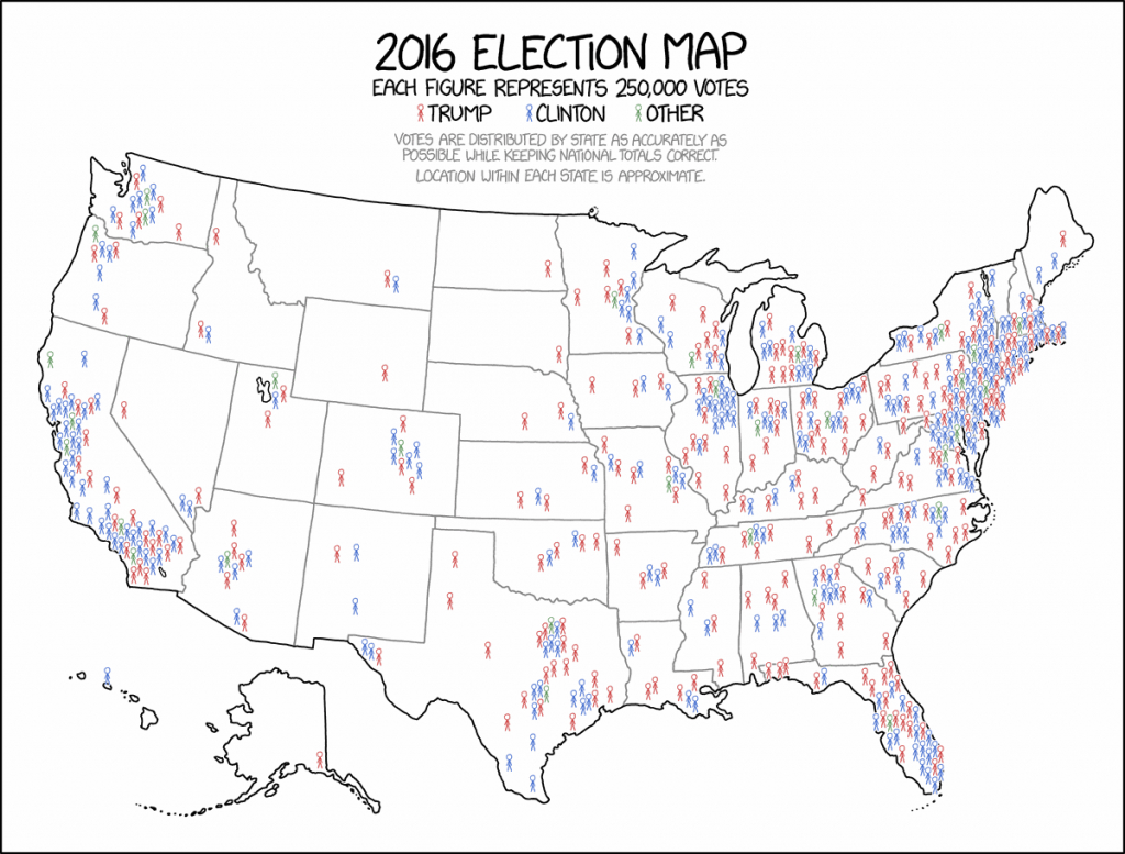 This Might Be The Best Map Of The 2016 Election You Ever See - Vox - 2016 Printable Electoral Map