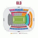 Tickets | Arkansas Razorbacks   Texas Memorial Stadium Map