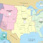 Time In The United States   Wikipedia   Us Time Zones Map States Name Printable