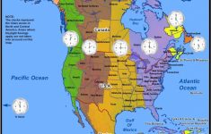 Time Zones Of North America | Mapsgeo Earth Mapping | Time Zone - Printable Time Zone Map For Kids