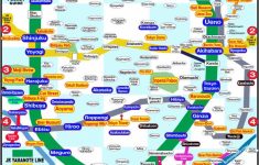 Tokyo Pocket Guide: Tokyo Tourist Map With The Best Sightseeing - Printable Map Of Tokyo