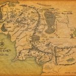 Tolkien's Map   Lawyers, Guns & Money   Printable Hobbit Map