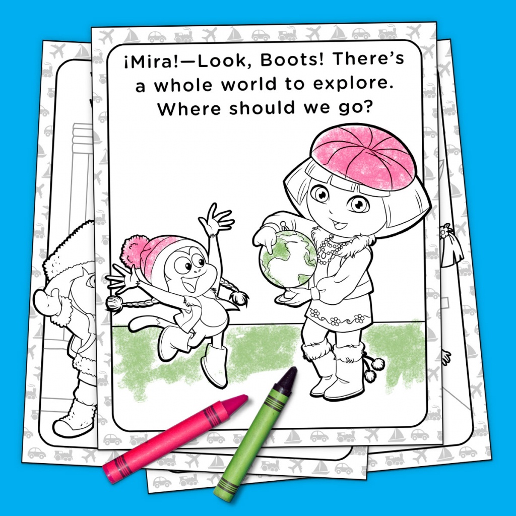 Top 10 Dora The Explorer Printables Of All Time | Nickelodeon Parents - Dora Map Printable